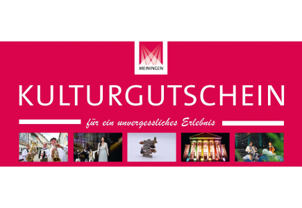 Kulturgutschein Meiningen - Wert: 100,00 €