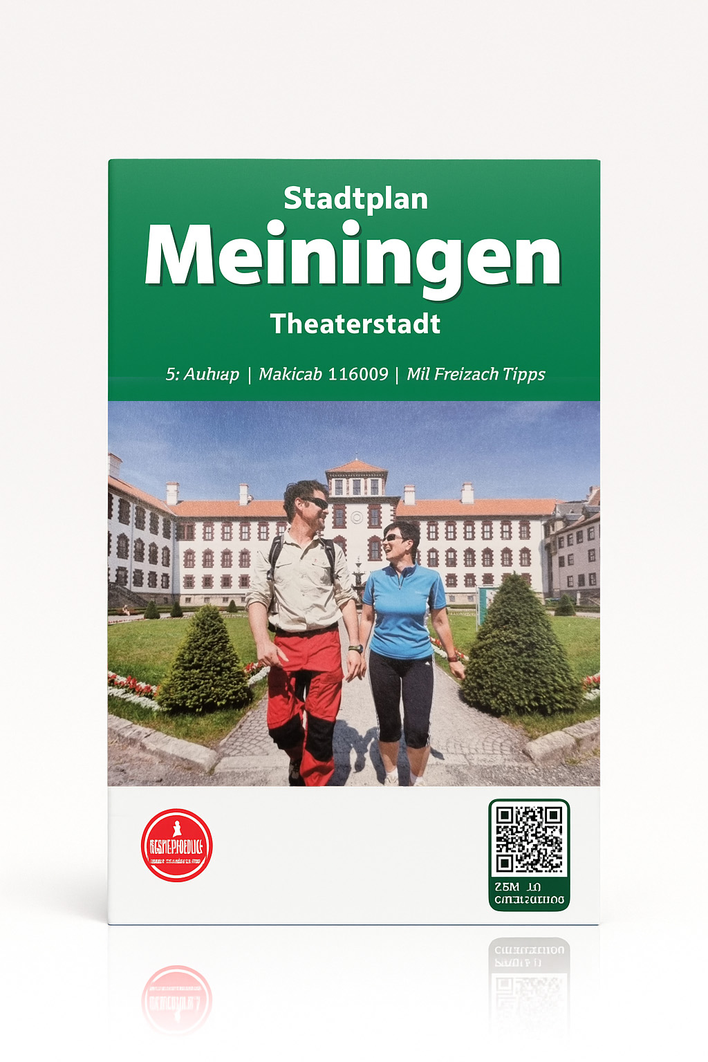 Stadtplan Meiningen Theaterstadt 5. Auflage