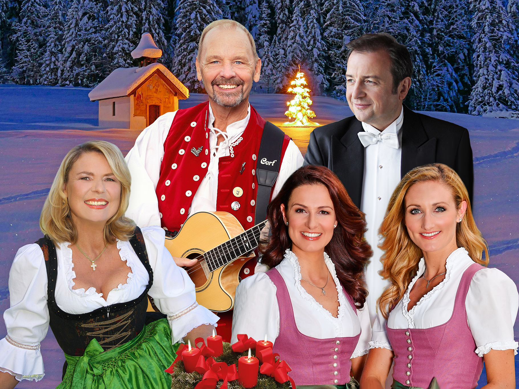 Weihnachten mit der Schäferfamilie