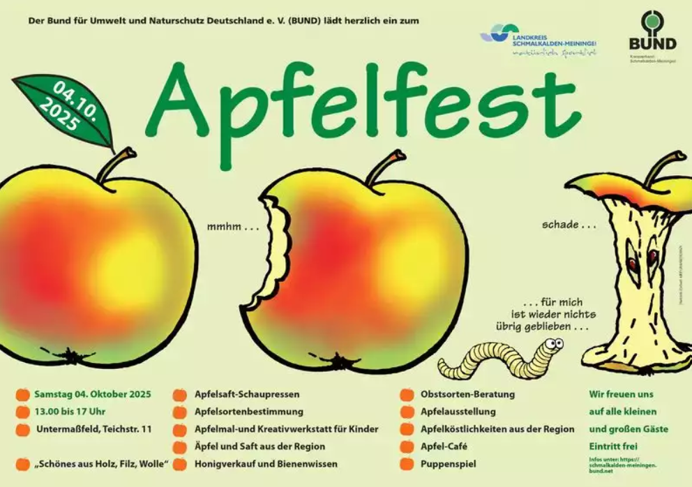 Apfelfest für Groß und Klein
