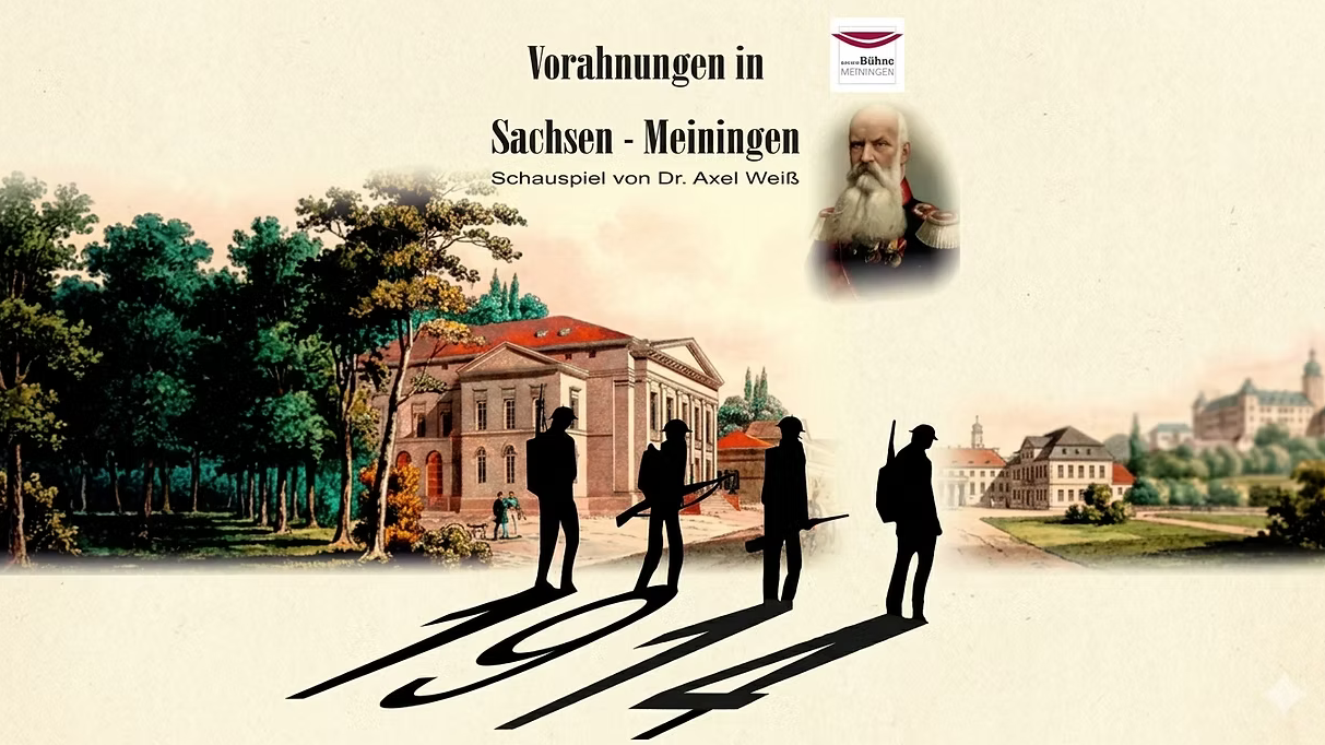 1914 - Vorahnungen in Sachsen-Meiningen (Schlossinnenhof)