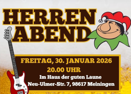 Herrenabend der Meininger Karnevalsgesellschaft