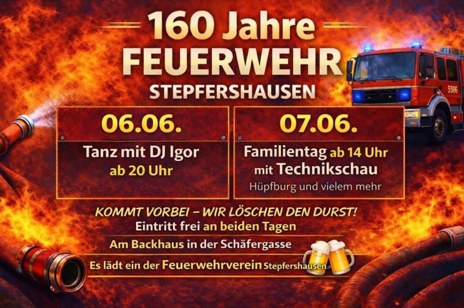 Feuerwehrfest Stepfershausen