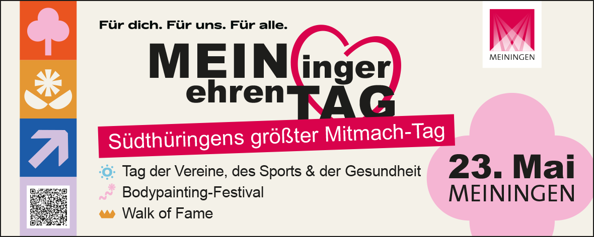 Der Meiniger Ehrentag - Südthüringens größter Mitmachtag