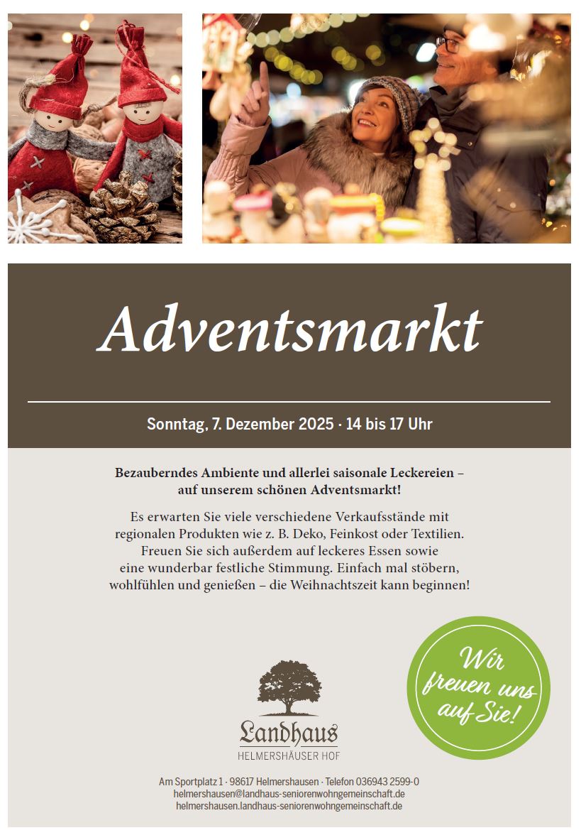 Adventsmarkt im Landhaus