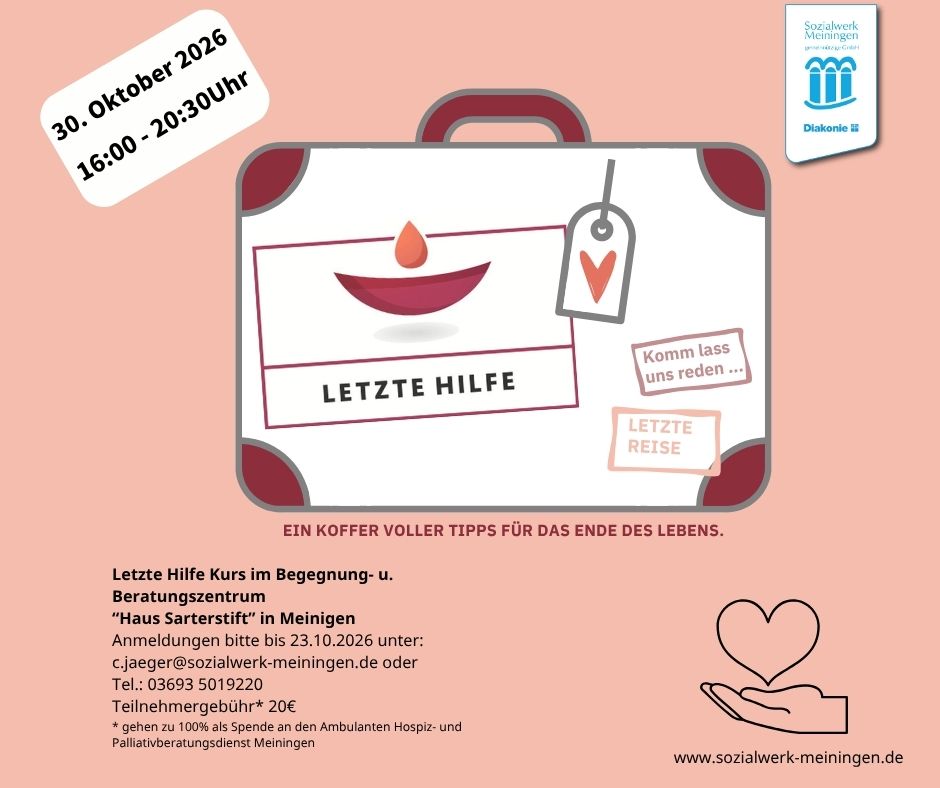 Letzte Hilfe - Ein Koffer voller Tipps für das Ende des Lebens