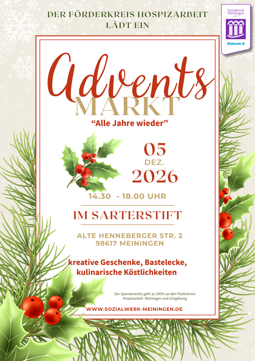 Adventsmarkt des Förderkreis Hospizarbeit