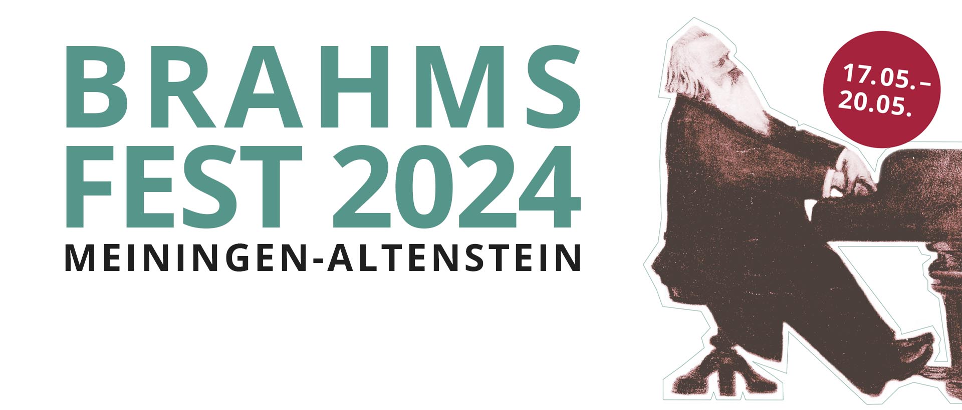 Neues Musikfestival in Südthüringen  „BRAHMSFEST Meiningen-Altenstein“ geht Pfingsten 2024 erstmals an den Start