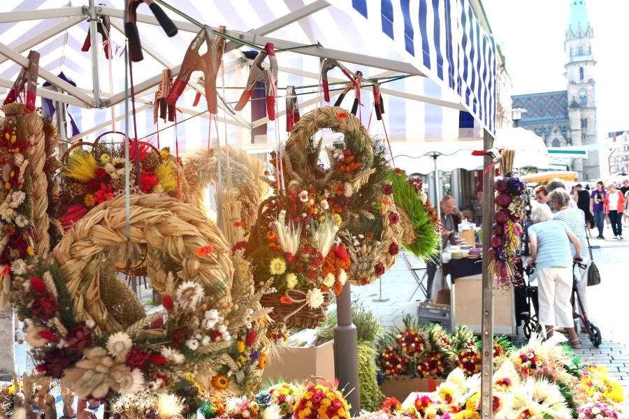 Herbstmarkt und verkaufsoffener Sonntag am 6. Oktober 2024 in Meiningen