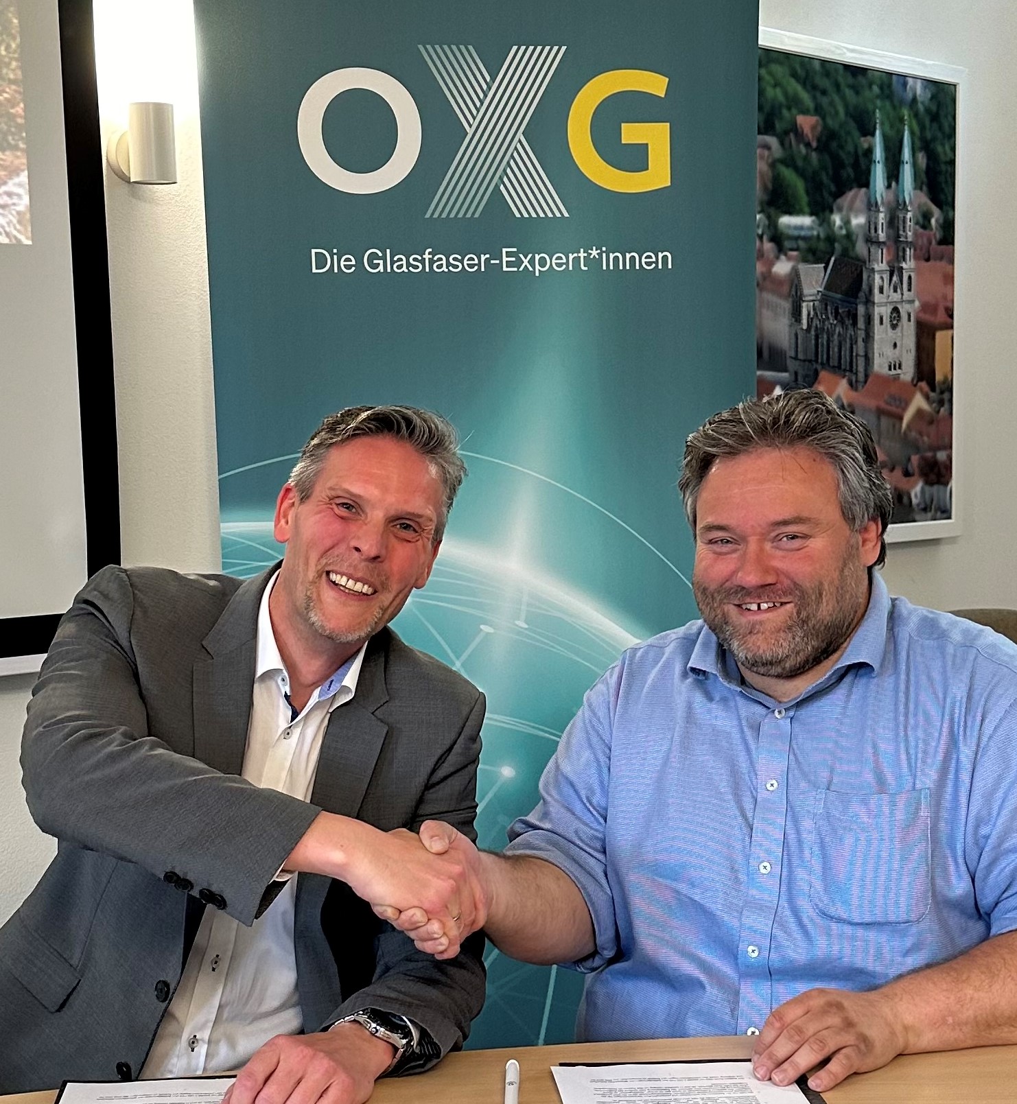 Glasfaser für Meiningen: OXG und Stadt setzen auf zukunftsweisende Partnerschaft