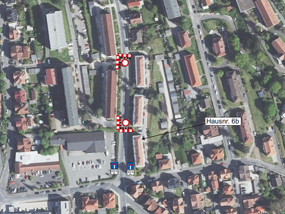 Vollsperrung: Robert-Koch-Straße 1-5